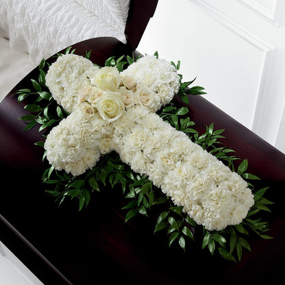 Peaceful Memories Casket Spray (Standard) – SKIPS FLORIST & GIFTS, Toms River NJ
