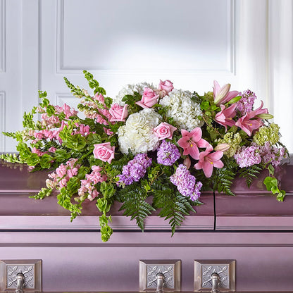 Life's Gratitude Casket Spray – SKIPS FLORIST & GIFTS, Toms River NJ