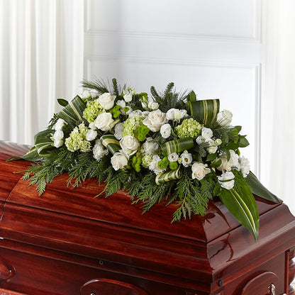 Hopeful Gesture Casket Spray – SKIPS FLORIST & GIFTS, Toms River NJ