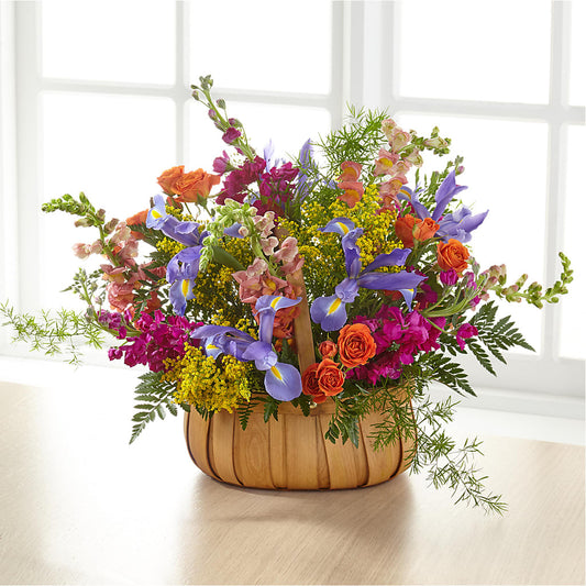 Garden of Life Basket – SKIPS FLORIST & GIFTS, Toms River NJ