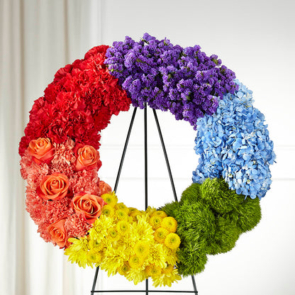 Circle of Love Wreath – SKIPS FLORIST & GIFTS, Toms River NJ