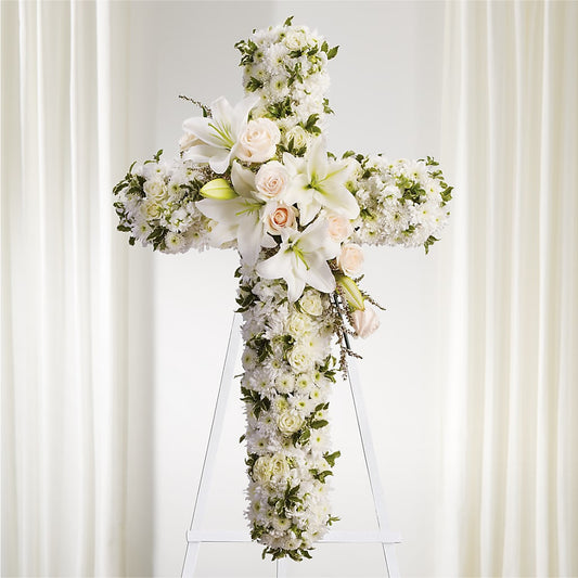 Spiritual Guidance Standing Spray – SKIPS FLORIST & GIFTS, Toms River NJ