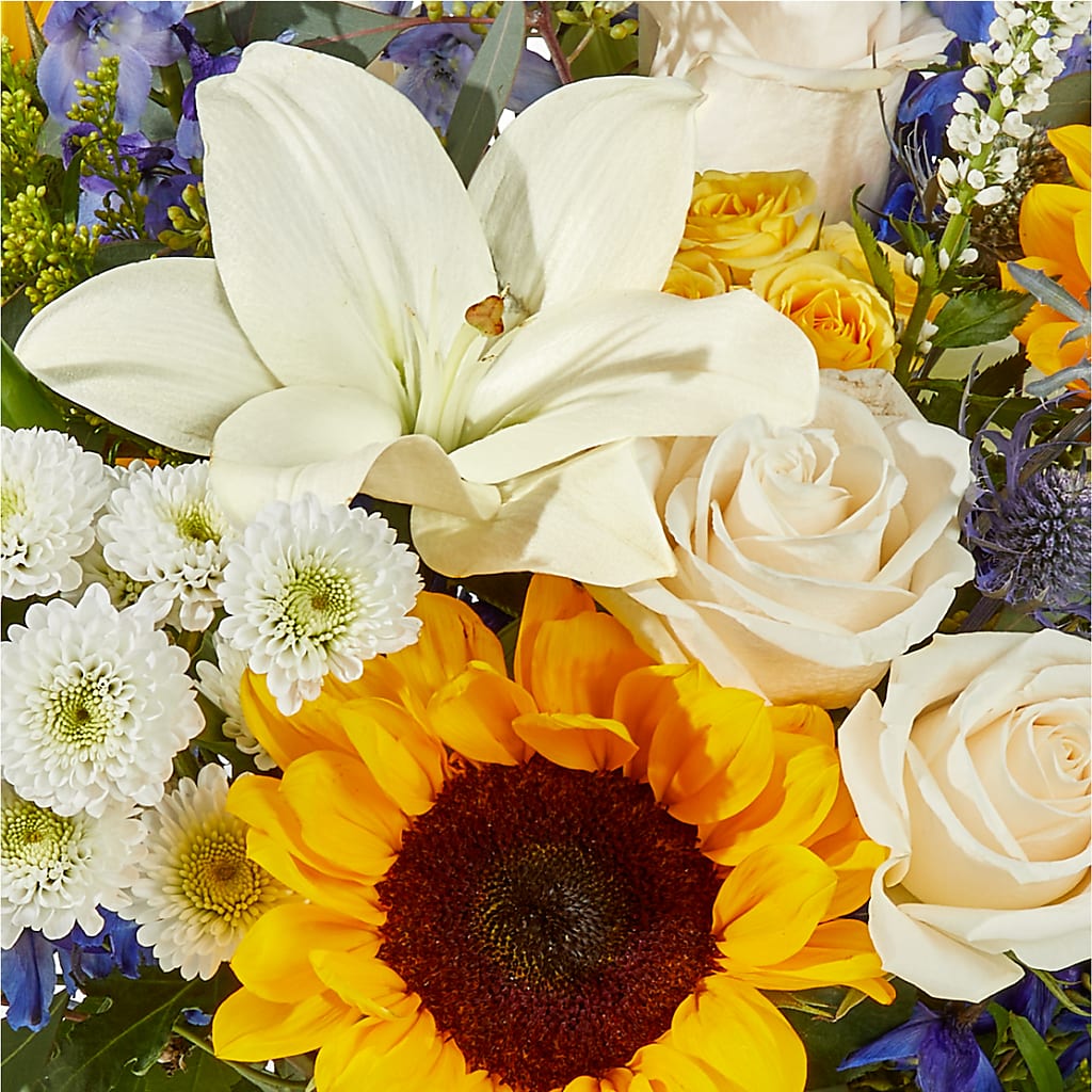 Wonderfully Sunny Bouquet – SKIPS FLORIST & GIFTS, Toms River NJ