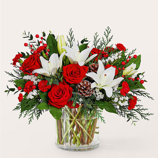 Best in Snow Bouquet – SKIPS FLORIST & GIFTS, Toms River NJ