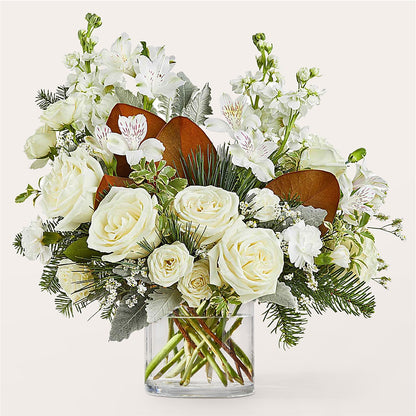 Fresh Snowfall Bouquet – SKIPS FLORIST & GIFTS, Toms River NJ