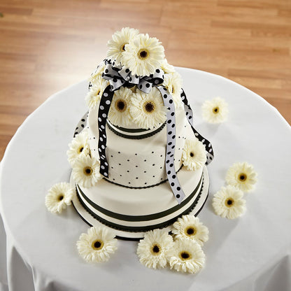 Simple Sophistication Cake Décor – SKIPS FLORIST & GIFTS, Toms River NJ