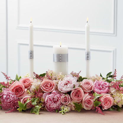 Worldwide Romance Unity Candle Arrangement – SKIPS FLORIST & GIFTS, Toms River NJ